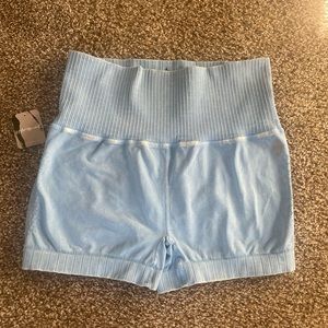 Free People Good Karma Running Shorts.